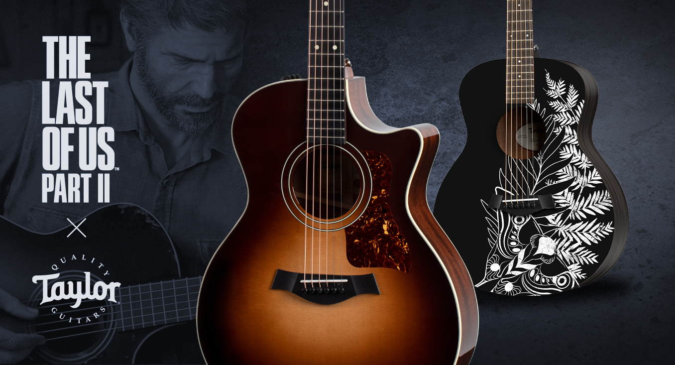 Taylor a crée des guitares personnalisées pour la sortie du jeu The Last of Us Part II